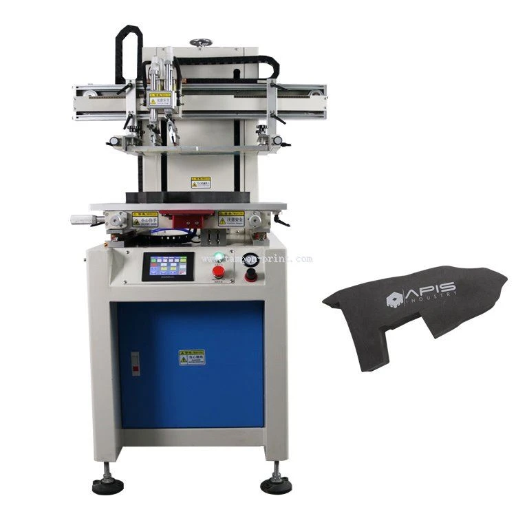 Zeefdrukmachine met één kleur