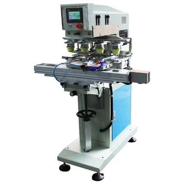 4 kleuren semi-automatische tampondrukmachine